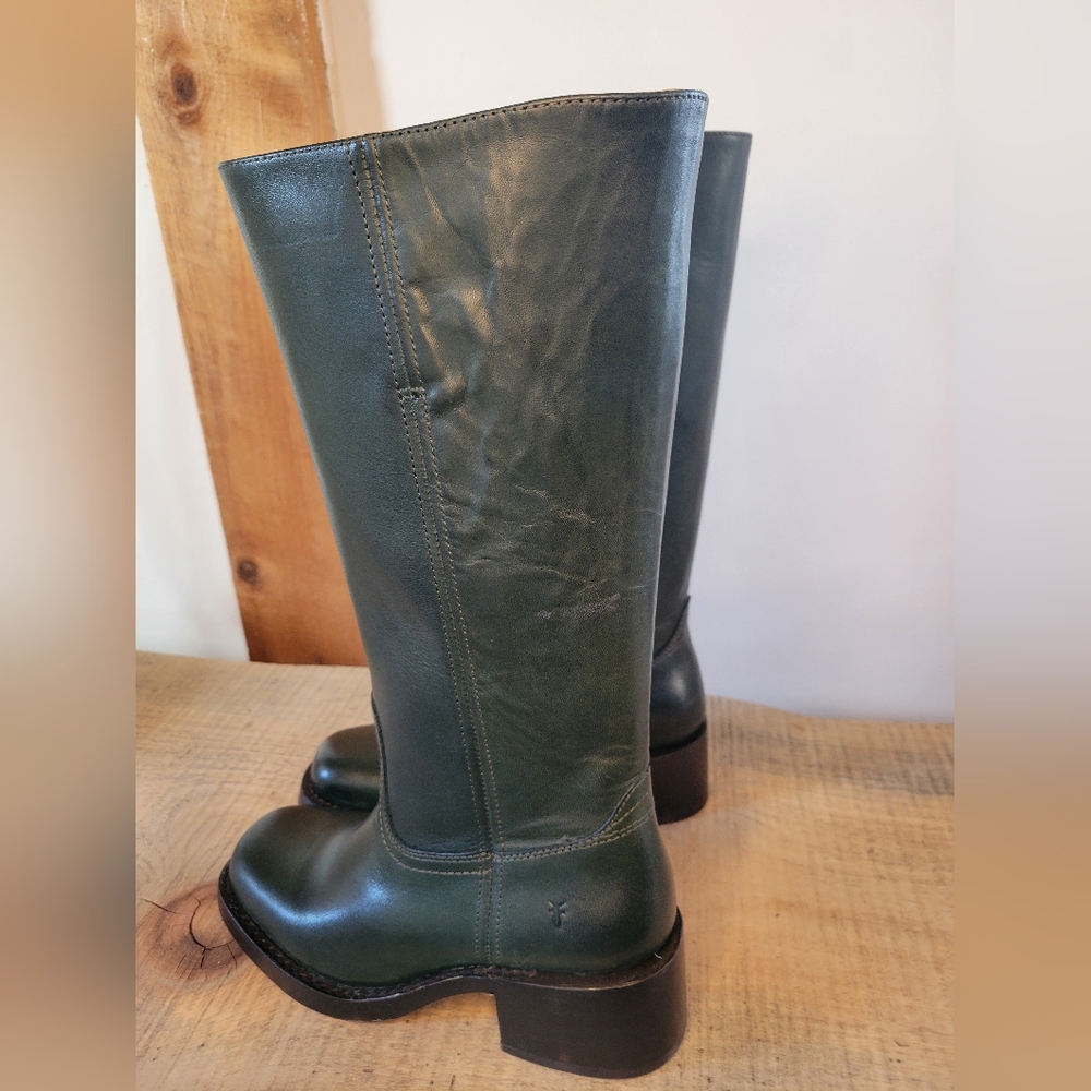 FRYE Campus 14L Forest Green Women's 5.5 B - Picture 3 of 7
